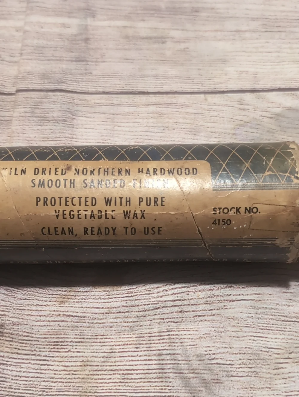 Maid Of Honor Vintage Ball Bearing Rolling Pin Sears Roebuck Circa 1930's